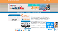 Desktop Screenshot of myvallartatour.com