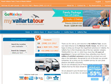 Tablet Screenshot of myvallartatour.com